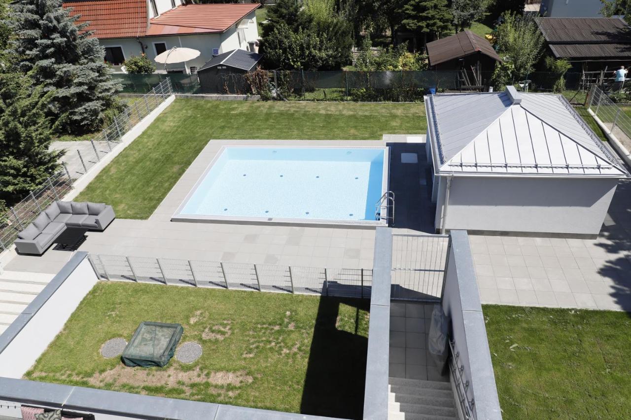 Rooftop Terrace, Free Garage Parking And Pool! Vídeň Exteriér fotografie